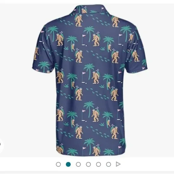Bigfoot Golf Polo - Picture 2 of 6